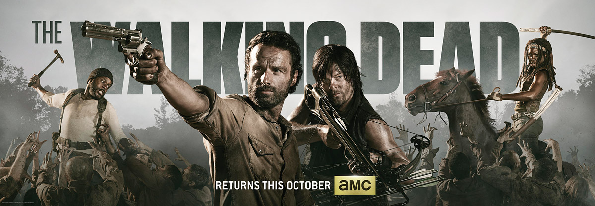 Walking Dead AMC Serie Norman Reedus Rick Daryl Carl Michonne