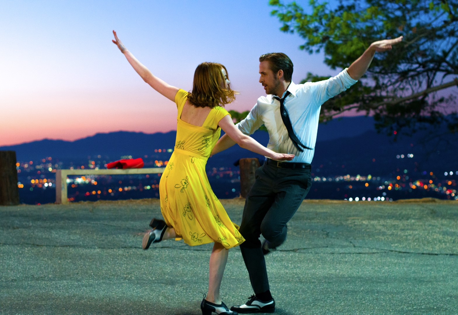 La La Land con Emma Stone y Ryan Gosling